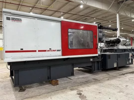 880 Ton, 178 oz., Cincinnati Milacron #MM880-178, injection molding machine, 55.1" x 42.5" tie bars, XTREEM - Image 1