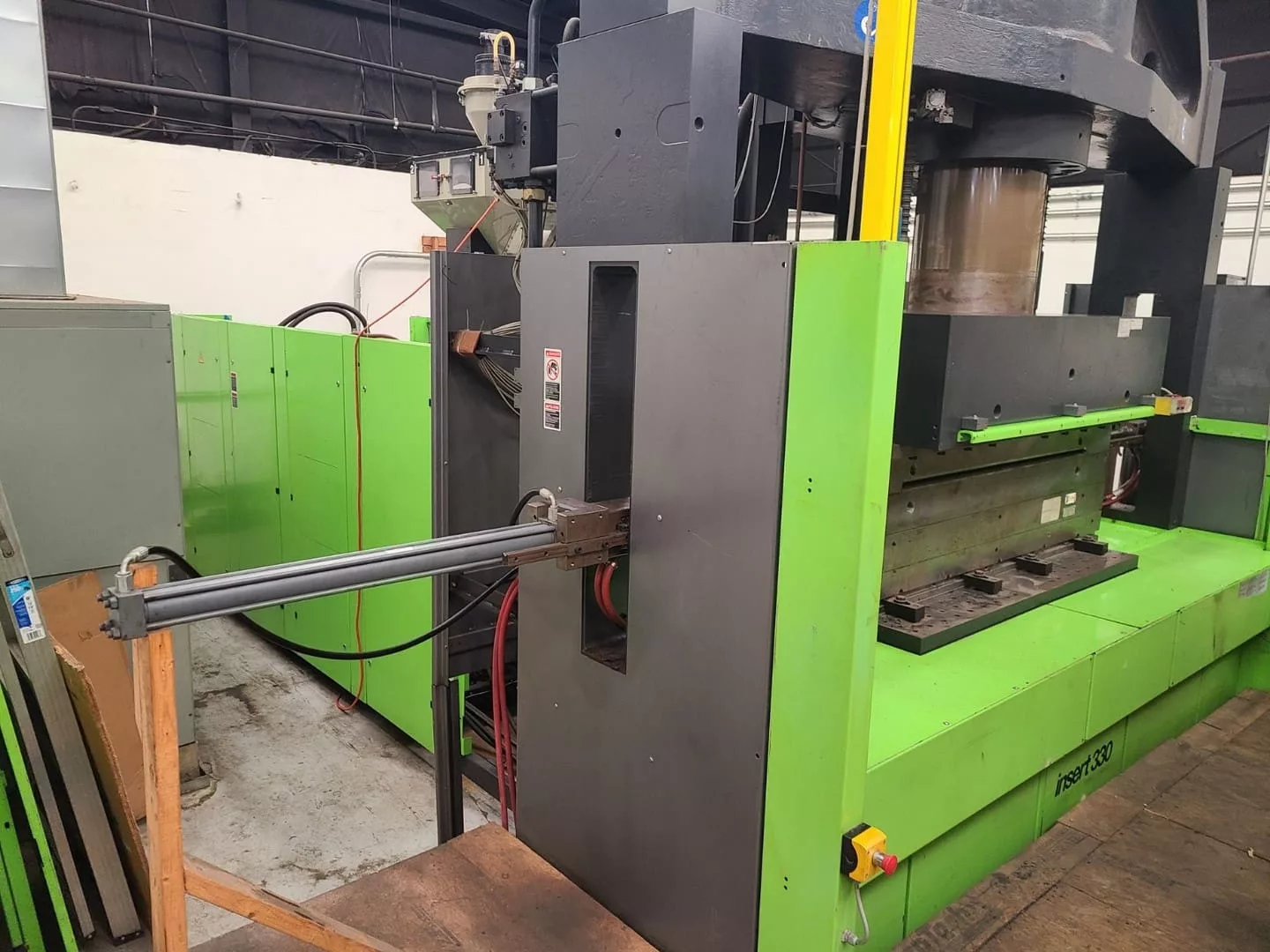 300 Ton, 63.6 oz., Engel #Insert-3550H/330US, insert injection molding machine, 59" x 29.5" platens, CC200 - Image 2