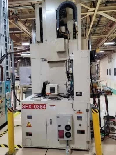 110 Ton, 3.59 oz., Niigata #MDVP110X, vertical injection molding machine, 18.11" x 18.11" max mold, 2008 - Image 5