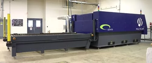 Multicam #Quantus, CNC fiber laser cutting system, 4,000 watt, 5' x 10' table, 2020 - Image 1
