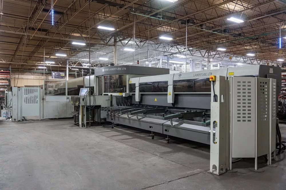 BLM #LT8, CNC CO2 tube laser cutting system, 3,500 watt, 0.5"-8.5" round tube, Rofin DC 035 resonator - Image 2