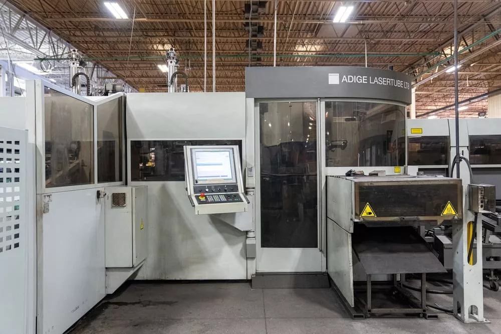 BLM #LT8, CNC CO2 tube laser cutting system, 3,500 watt, 0.5"-8.5" round tube, Rofin DC 035 resonator - Image 5