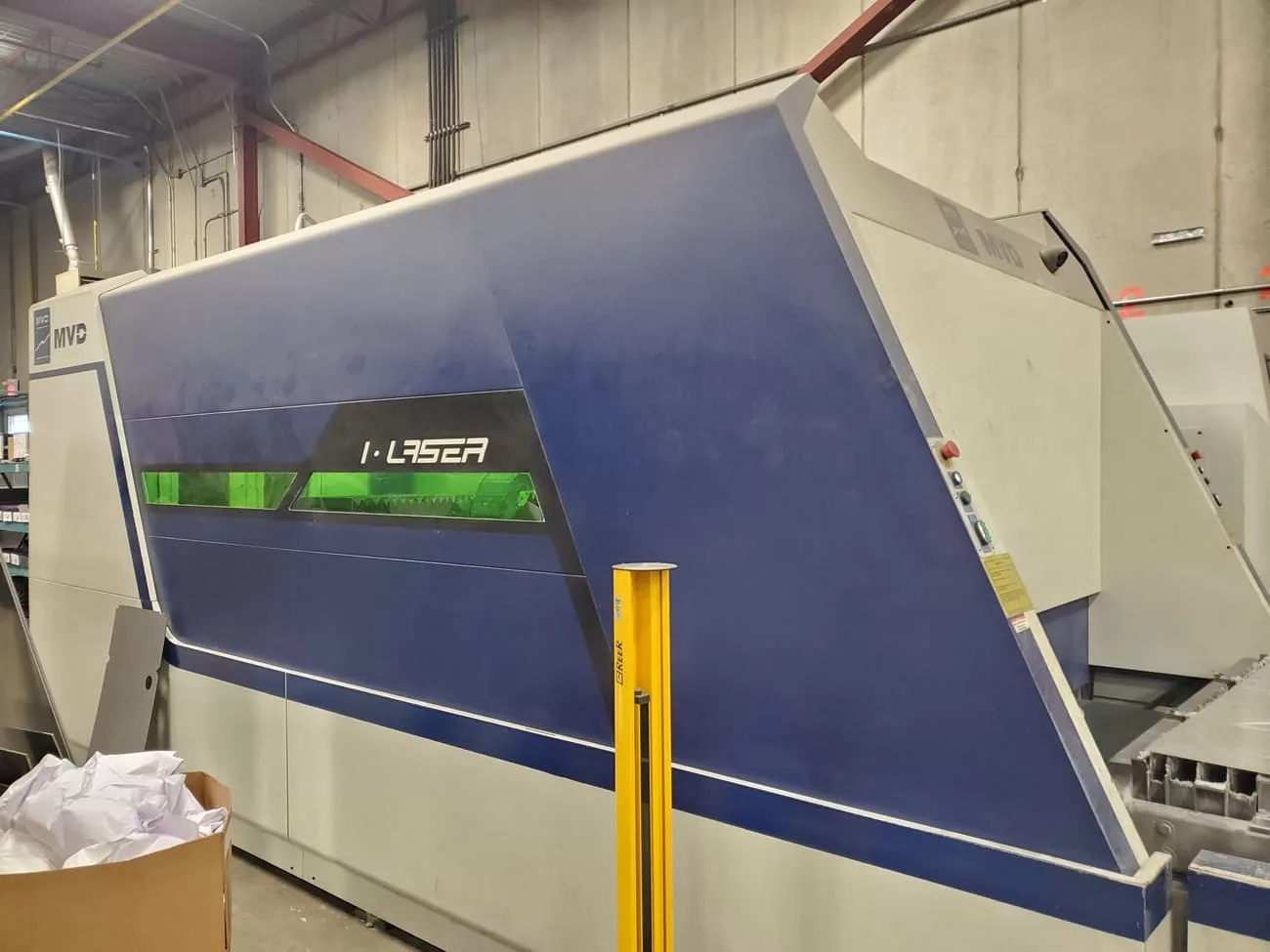 MVD #F6-1530, CNC fiber laser cutting system, 6,000 watt, 5' x 10' table, approx. 9,600 hours, ESA 660w - Image 6