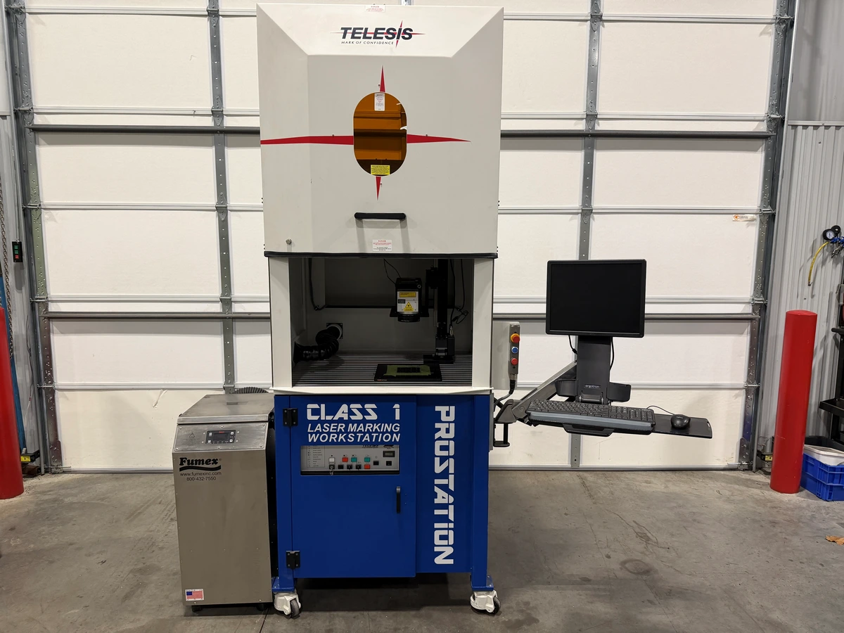Telesis #F50DSV, fiber laser marking system, 2022 - Image 1