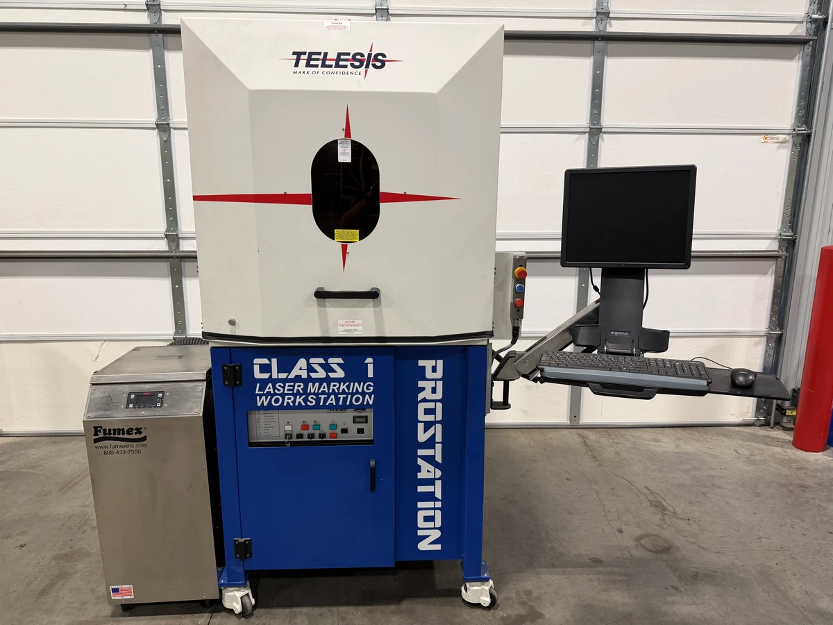 Telesis #F50DSV, fiber laser marking system, 2022 - Image 2