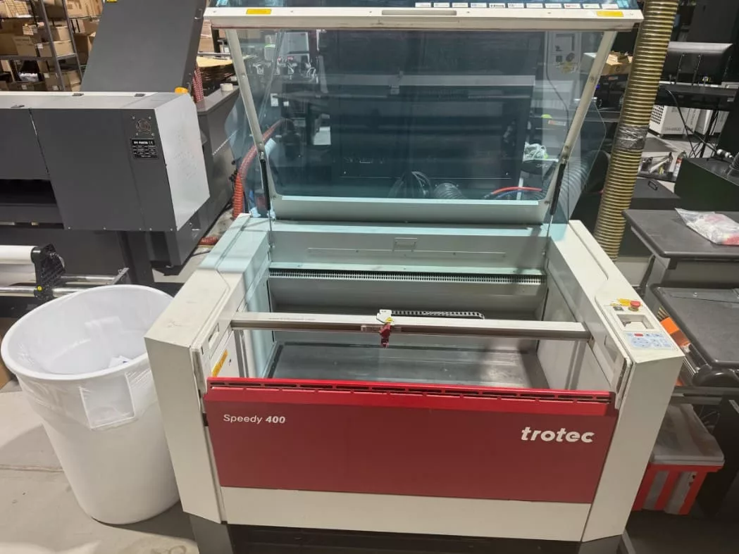 Trotec #Speedy-400, laser engraver, 120 watt, 24" x 39" work area, 12" max material height, 2018 - Image 1