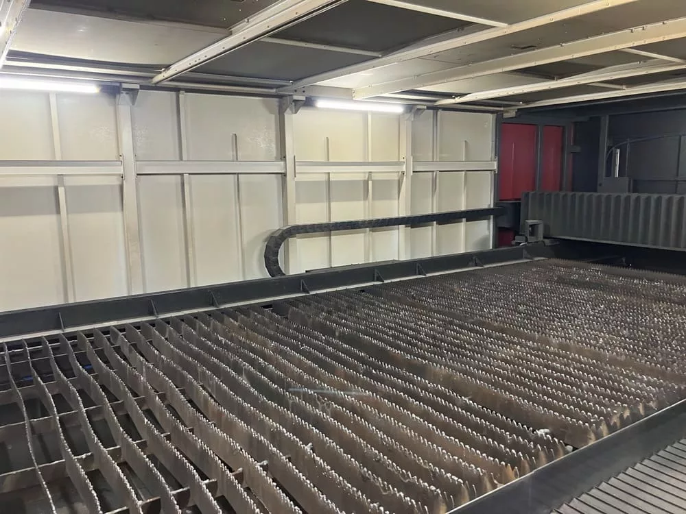 Mitsubishi #ML4020GX-F80, CNC fiber laser cutting system, 8,000 watt, 6.5' x 13.1' table, 1,412 hours - Image 9