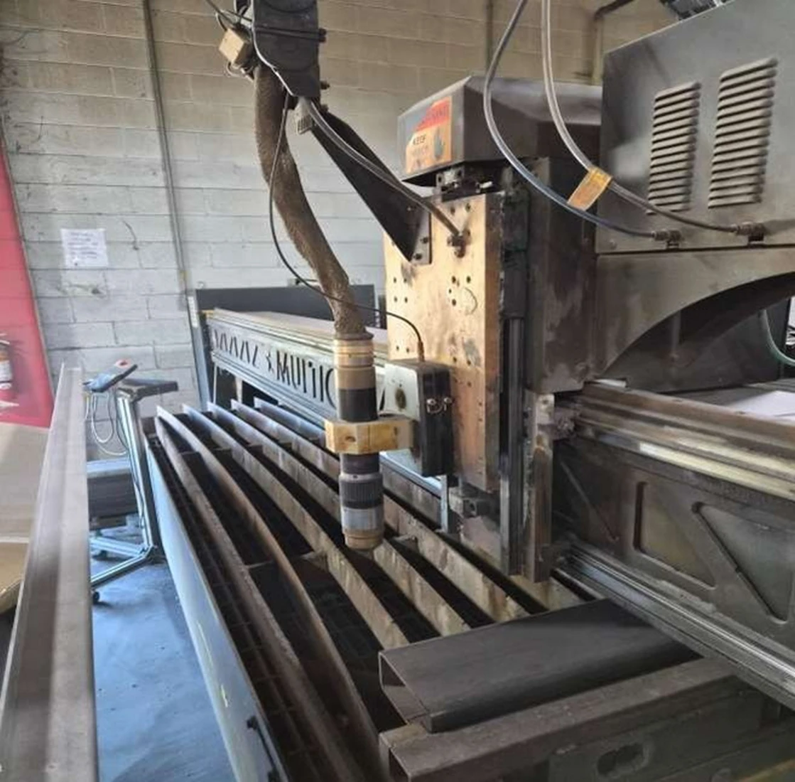 Multicam #6000-Series, CNC plasma cutting system, 8' x 19' table, Hypertherm HPR130 XD, Auto Multigas Control - Image 6