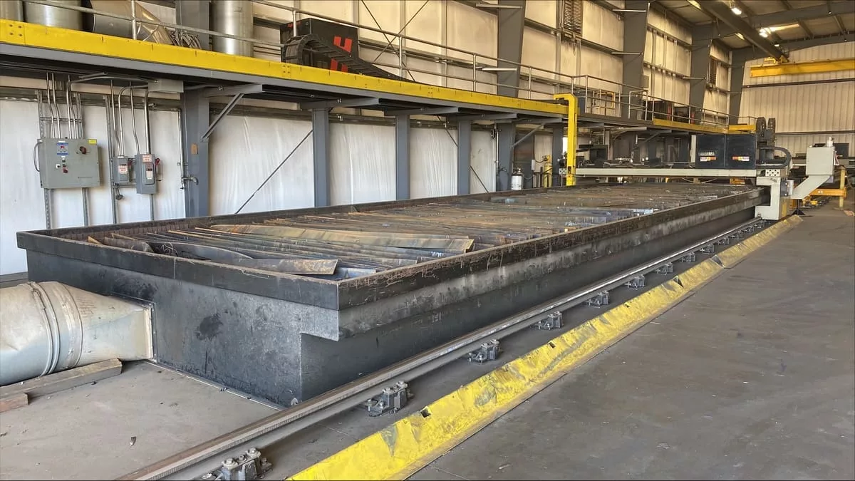 ALLtra #PG14-12, CNC plasma cutting system, 10' x 45' table, 200 AMP, Hypertherm HPR 260, ALLtra CNC, 2008 - Image 3