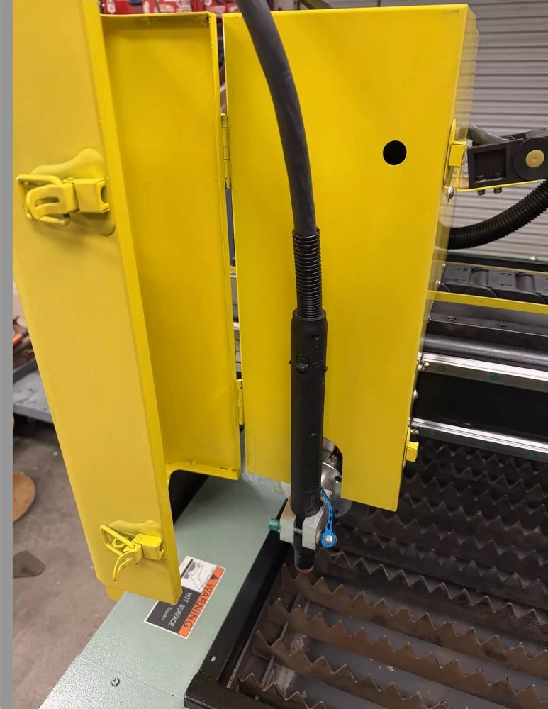 Piranha #B404, CNC plasma cutting system, 4' x 4' table, Hypertherm Powermax 45xp, lightly used, Starfire - Image 4