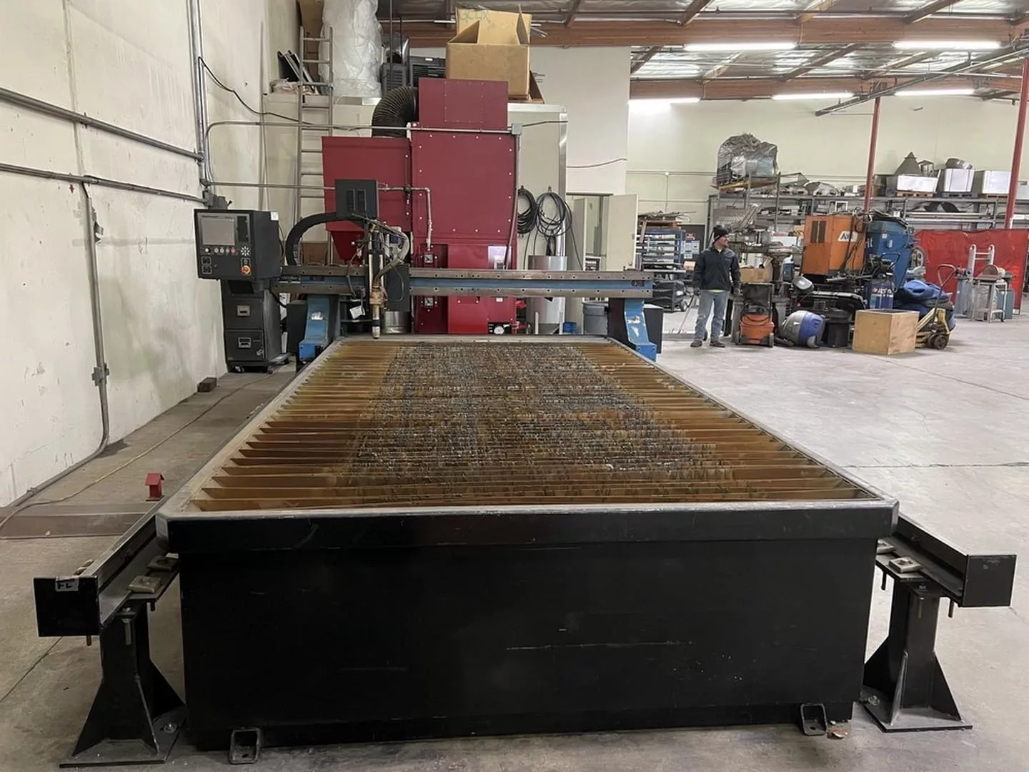 CSI, CNC plasma cutting system, 6' x 12' table, Hypertherm HPR260, Burney Phantom ST Control, 2009 - Image 2