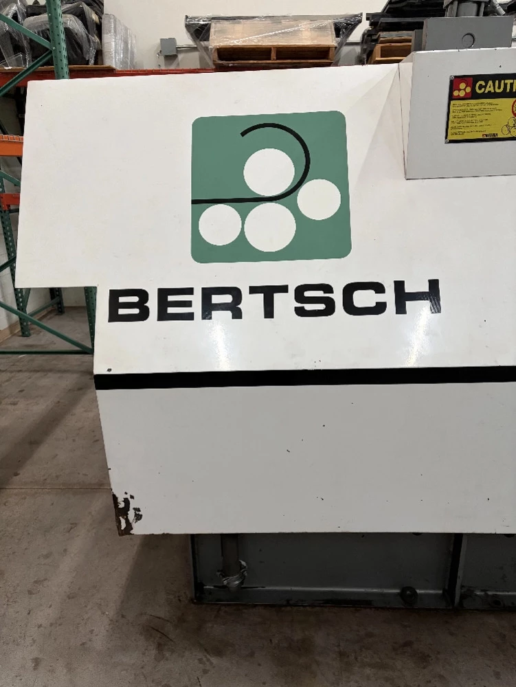 120" x 1" Bertsch #100-10, 4-roll plate bending roll, 17" top roll, 1" pre-bend capacity, 2018 - Image 4