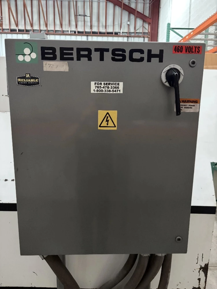 120" x 1" Bertsch #100-10, 4-roll plate bending roll, 17" top roll, 1" pre-bend capacity, 2018 - Image 9