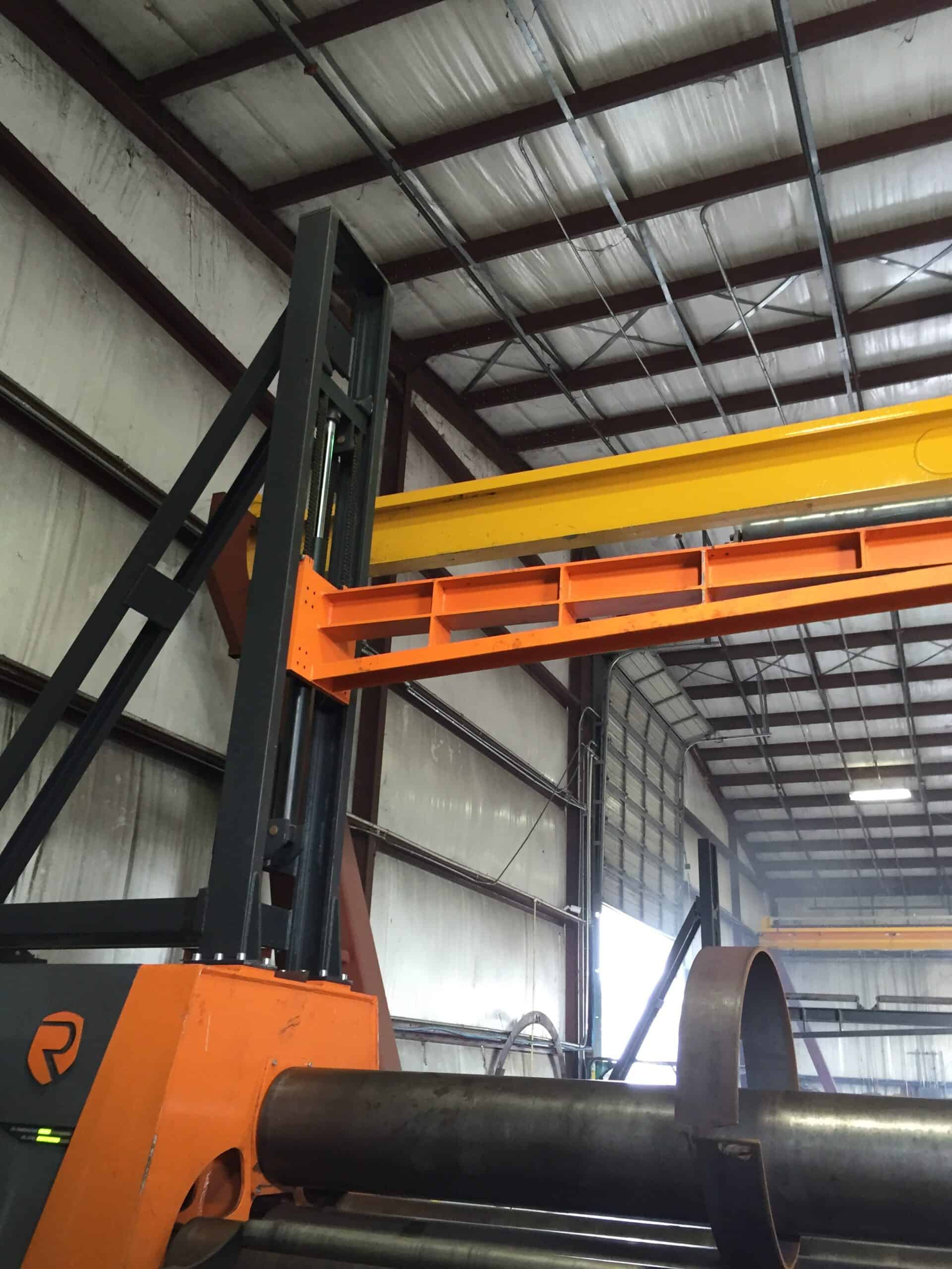 120" x 1" Roccia #HR4W-V100, 4-roll plate bending roll, 14.56" top roll, 25 HP, 2014 - Image 3