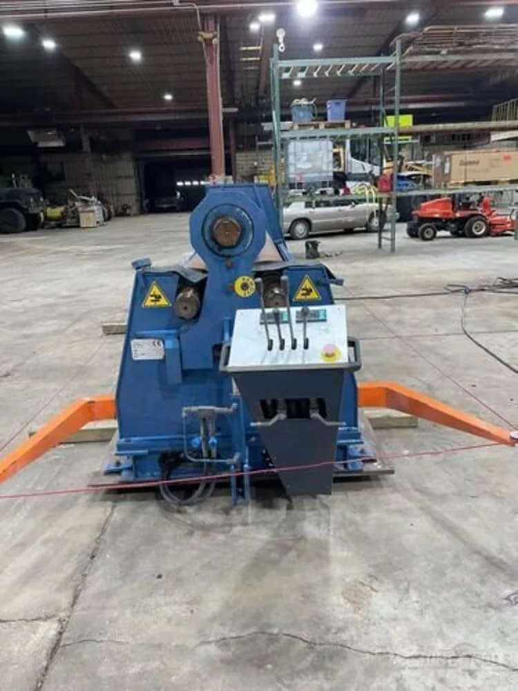 10' x 1/4" Faccin #DP3-3123, 3-roll double pinch plate bending roll, 8.5" top roll, 2014 - Image 5