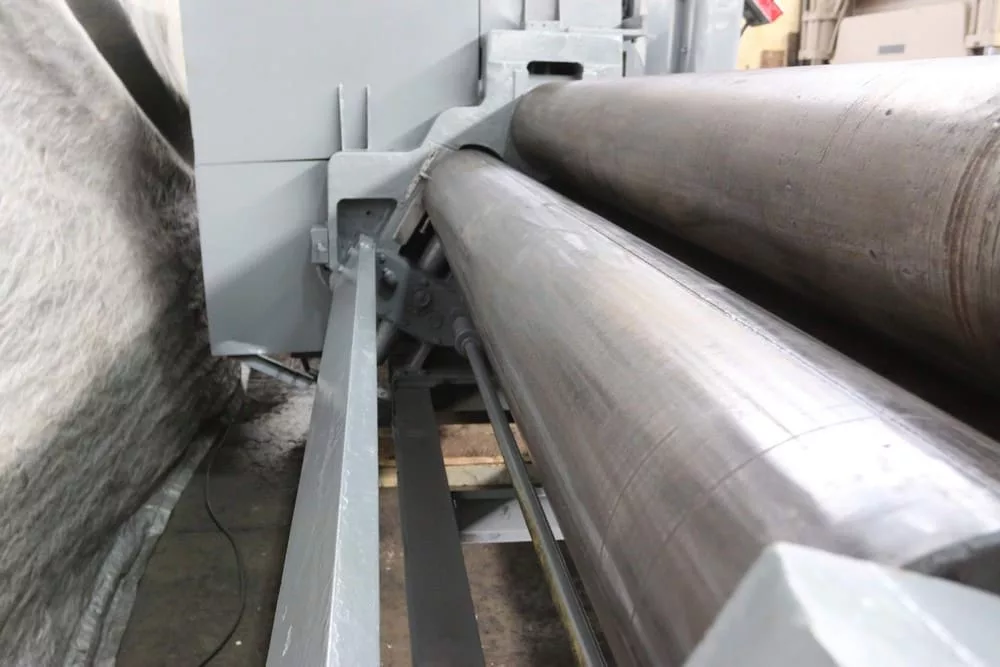 10' x .547" Bertsch #M-10240, plate bending roll, 13" rolls, boiler duty rated - Image 6