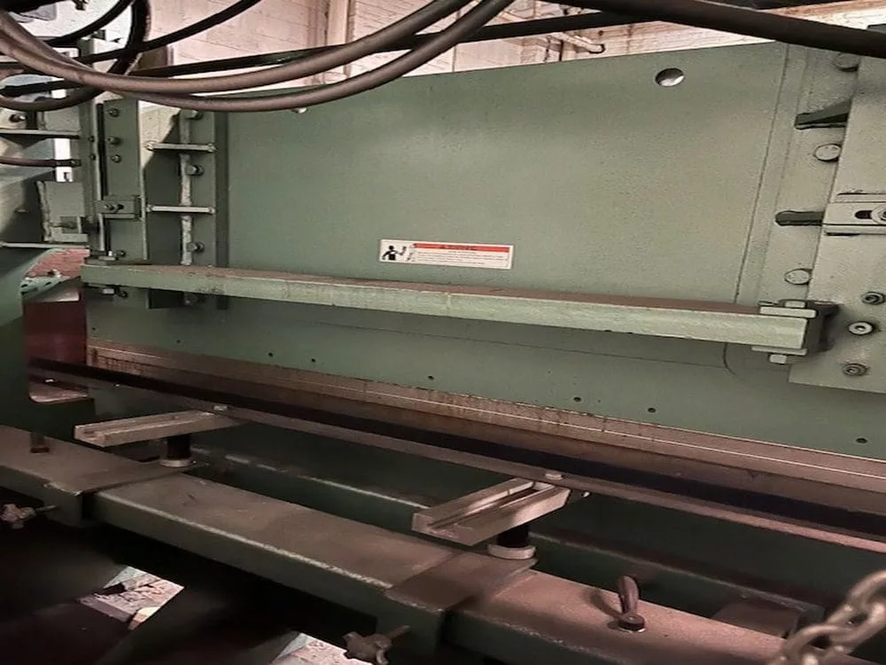 50 Ton, Betenbender #6-50T, hydraulic press brake, 6' overall, 54 1/2" between housing, 8" stroke, 8" throat - Image 2