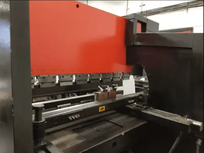 50 Ton, Amada #FBD-5020E, CNC hydraulic press brake, 6.5' overall, 66" between housing, 4" stroke, NC9EX - Image 2