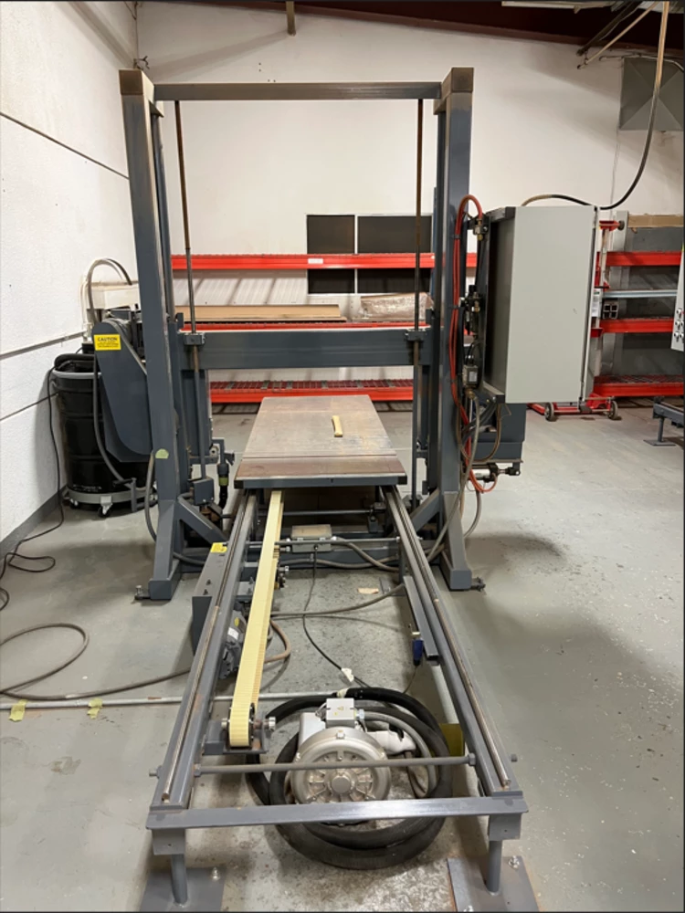 Forrest #480i, horizontal band resaw, 50" x 96" table, 52" blade cutting width, 20" blade wheels, 2017 - Image 1