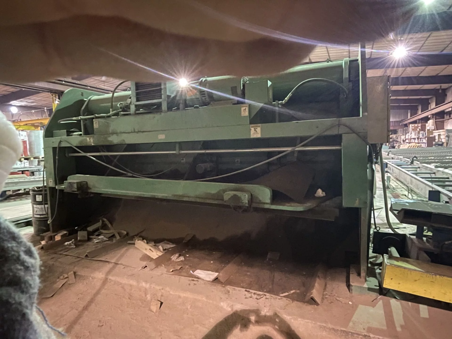 1/2" x 14' Accurshear #850014, hydraulic shear, 48" back gauge, 12" gap, 40 HP, 2001 - Image 6