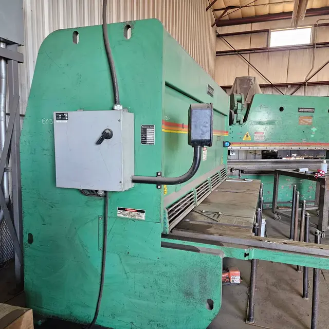 3/8" x 10' Accurshear #837510, hydraulic shear, 1999 - Image 3