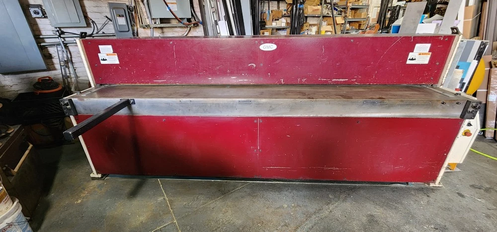 10 Ga. x 10' GMC #HS-1010MD, hydraulic shear, 2014 - Image 2