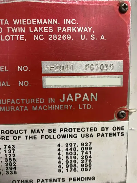 22 Ton, Murata #Motorum-2044, CNC Turret Punch, 22 Stations, 49" x 49" Sheet, 1/4" Max Thickness, Fanuc - Image 5