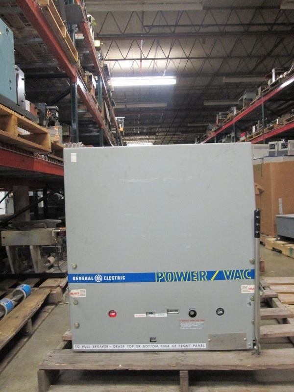 1200 Amps, General Electric, vb-13.8- 750-1, Close Coil 230 VAC - Image 1
