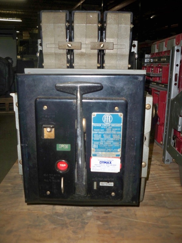 600 Amps, ITE, K-600, manually operated, drawout, F/M, Black - Image 1