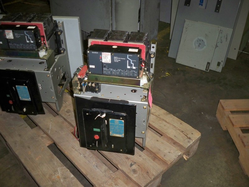 600 Amps, ITE, K-600, manually operated, drawout, F/M, Black - Image 4