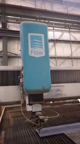Flow #Mach-4-4030c, CNC waterjet cutting system, 10.2' x 13.1' table, 50 HP pump, 60,000 PSI, Flowmaster - Image 6