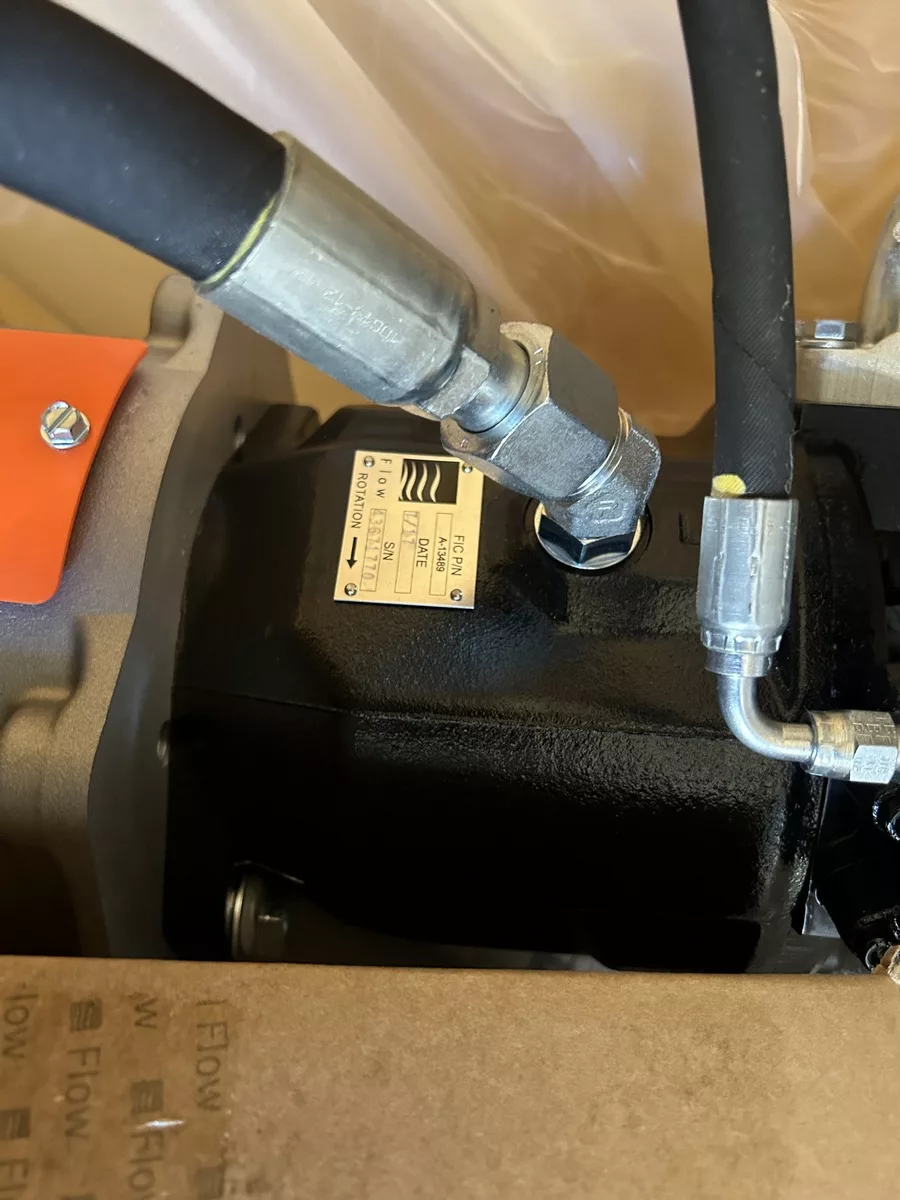 Flow #50iS, waterjet intensifier pump, 50 HP, 60,000 PSI, 2019, Never Used - Image 7