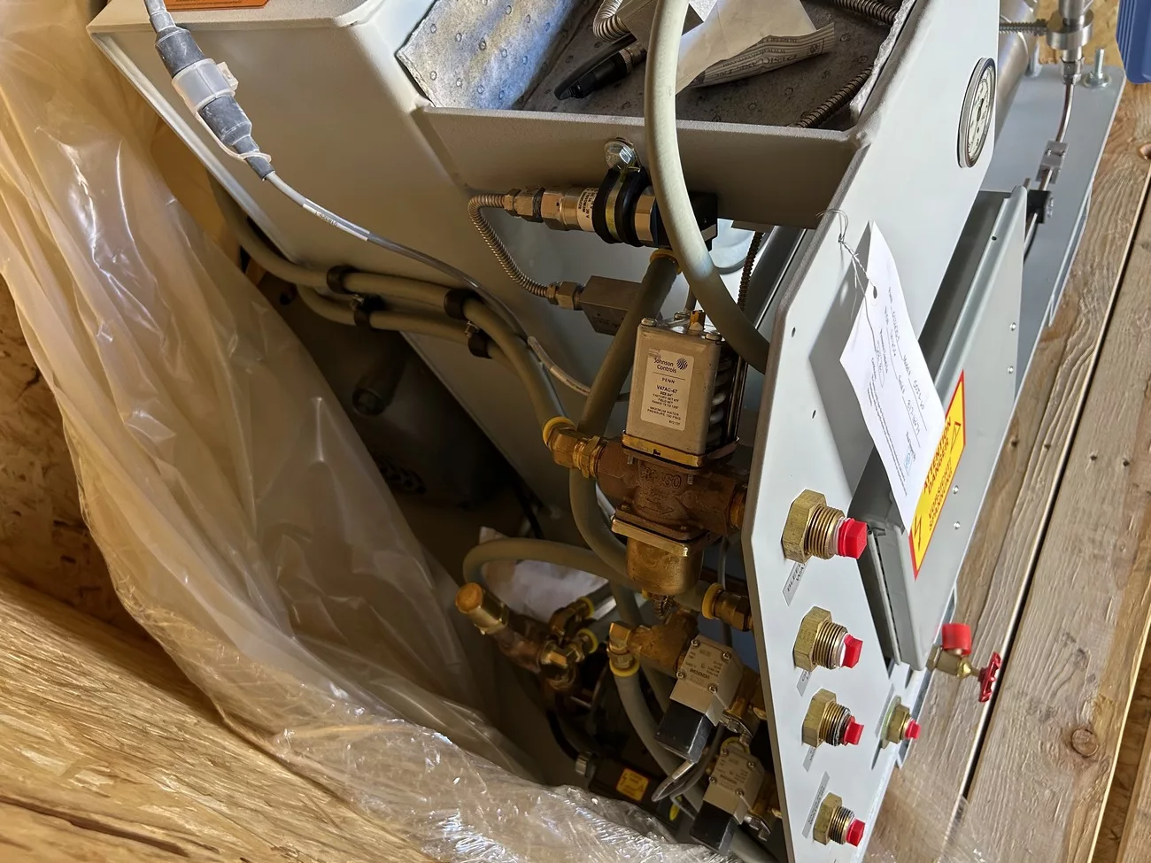 Flow #50iS, waterjet intensifier pump, 50 HP, 60,000 PSI, 2019, Never Used - Image 8