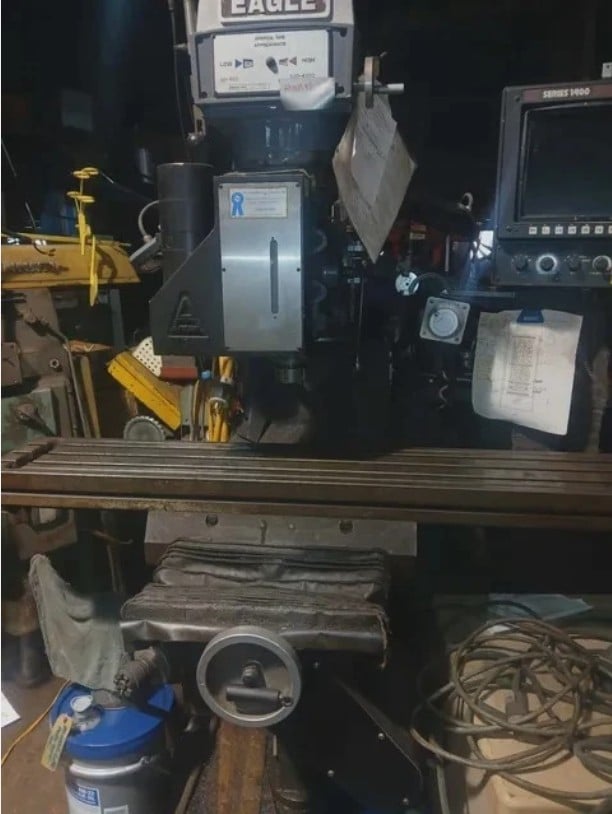 Eagle, Bridgeport-Style Vertical Knee Mill, Anilam 1400 CNC - Image 1