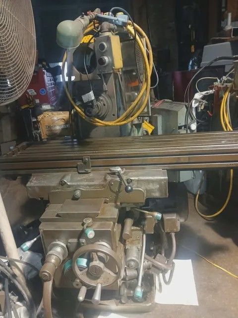 Cincinnati #205-12, Horizontal Milling Machine, variable-speed spindle, power table feeds, Cimtrol control - Image 1