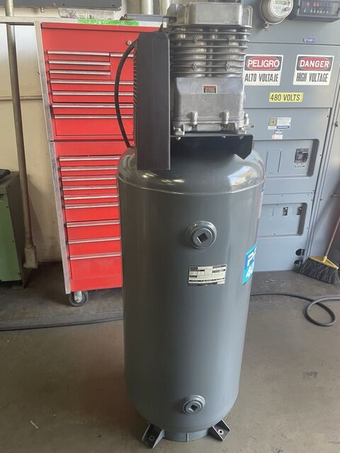 5 HP Devilbiss #PRO-4000, Vertical Air Compressor, 14 CFM, 175 PSI - Image 3
