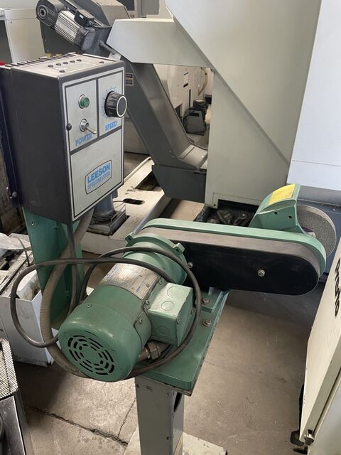 Burr King #600, Deburring And Polishing Machine, 6" x 2" wheel, 4140 RPM - Image 2