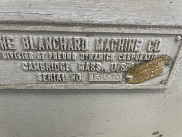 Blanchard #32-60, Rotary Surface Grinder, 60" x 32", 100 HP, 64" swing, 500 RPM - Image 5