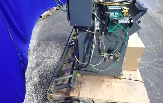 12" Pedrazzoli #SB 350 AP, Automatic Circular Cold Saw, 2 HP, 1680 RPM, extra blades, 2014 - Image 10