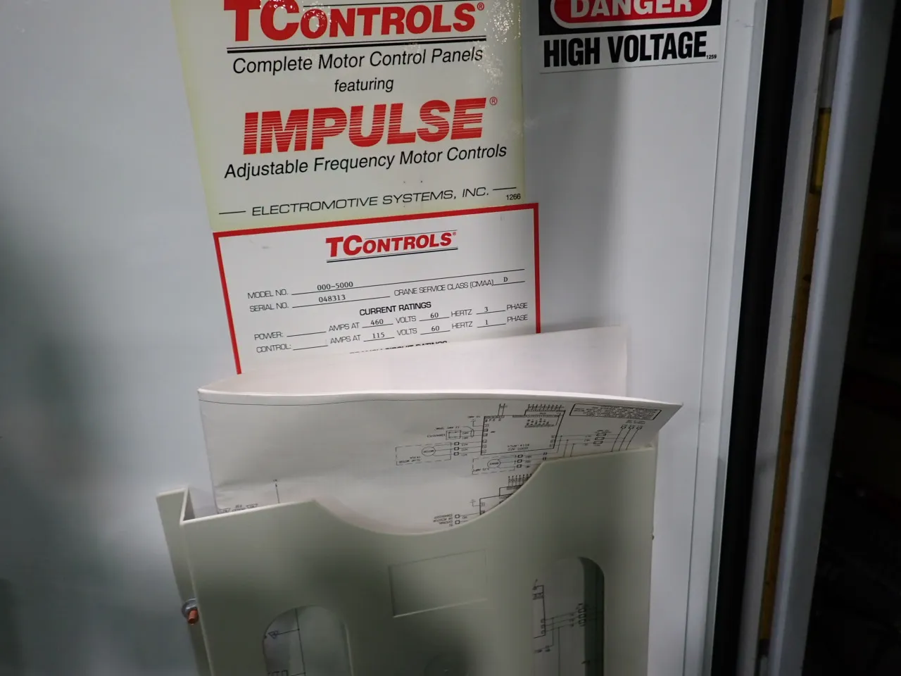10 Ton, Yale #CEW10X20RT14D4, Bridge Crane, 1725 RPM, 1/2 HP, 13.3 A - Image 4