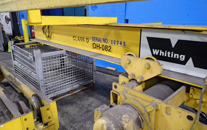 10 Ton, Yale #CEW10X20RT14D4, Bridge Crane, 1725 RPM, 1/2 HP, 13.3 A - Image 7