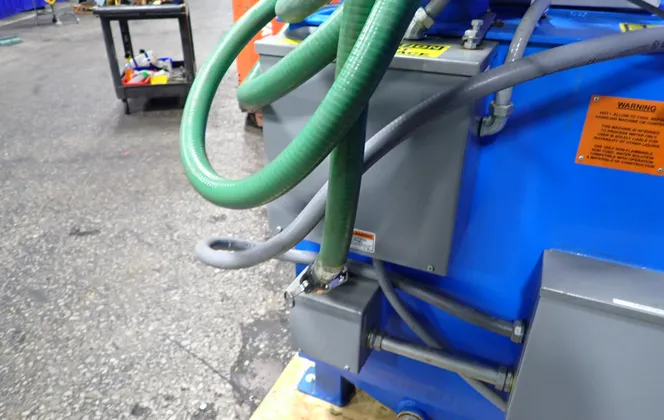 12 GPH, electromagnetic chuck #125ESS, Waste Water Evaporator, 132 Gal Stainless Steel Tank, Siemens Switch - Image 8