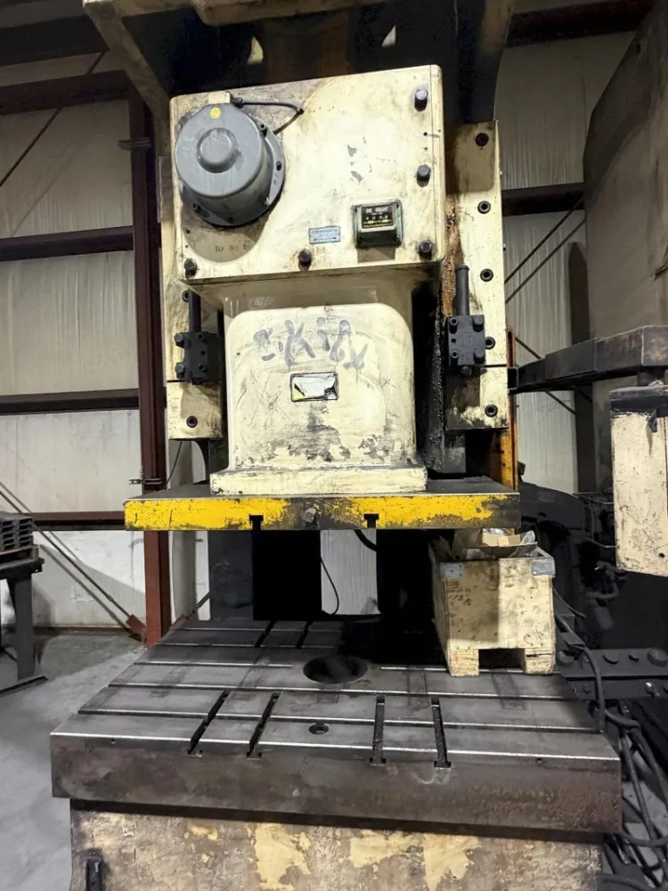 200 Ton, Sutherland #Mark-220, Gap Frame Press, 3.94" Stroke Length, 19.69" Die Height, 4.33" Slide Adj., 25 - Image 3