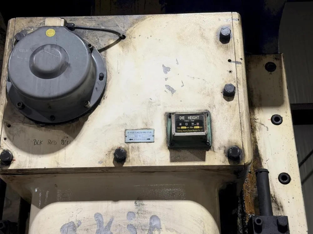 200 Ton, Sutherland #Mark-220, Gap Frame Press, 3.94" Stroke Length, 19.69" Die Height, 4.33" Slide Adj., 25 - Image 4