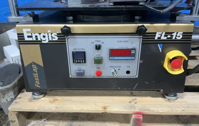 Engis #15SFL110VP-01/FL-15, Lapping and Polishing Machine, 5 A - Image 2
