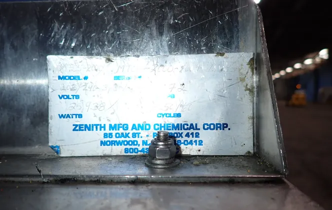 Zenith, Ultrasonic Cleaner, 3/50/60/208/240 - Image 1