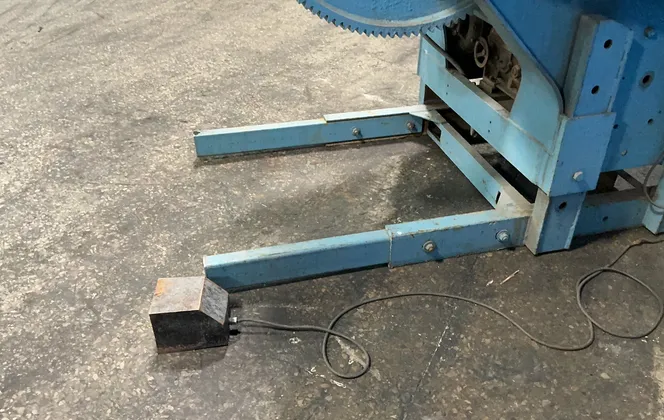 6000 lb. Ransome Machinery #60, Welding Positioner, Foot Switch - Image 8