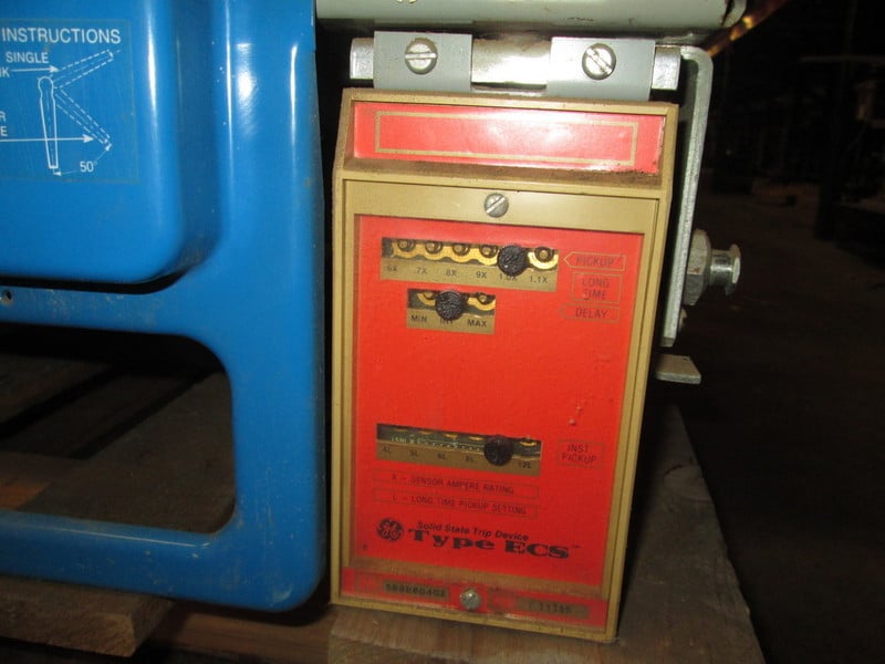 800 Amps, General Electric, akr- 4a-30-1, electrically operated, manually operated, drawout - Image 6