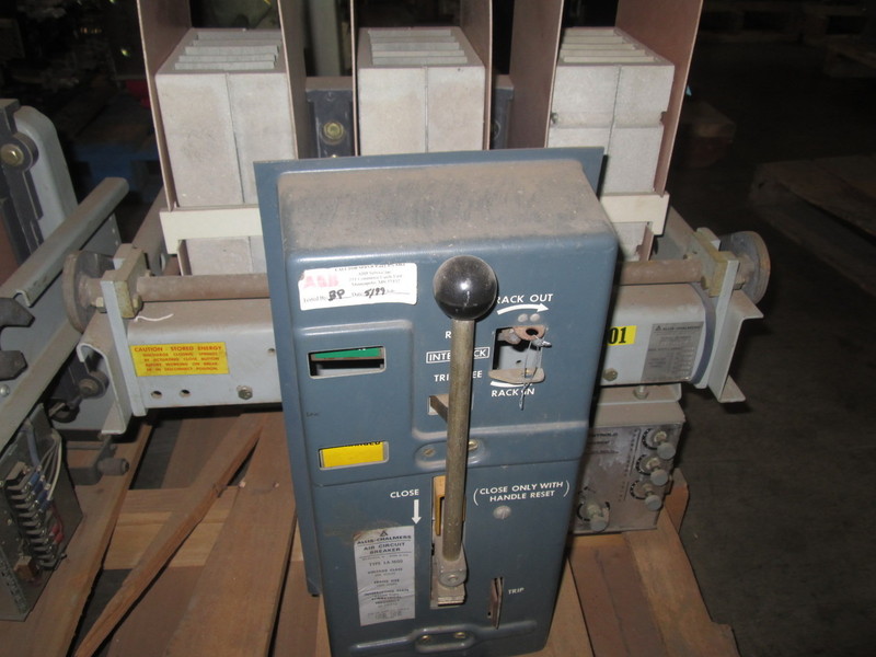 1600 Amps, Allis-Chalmers, LA-1600, electrically operated, manually operated, drawout - Image 4