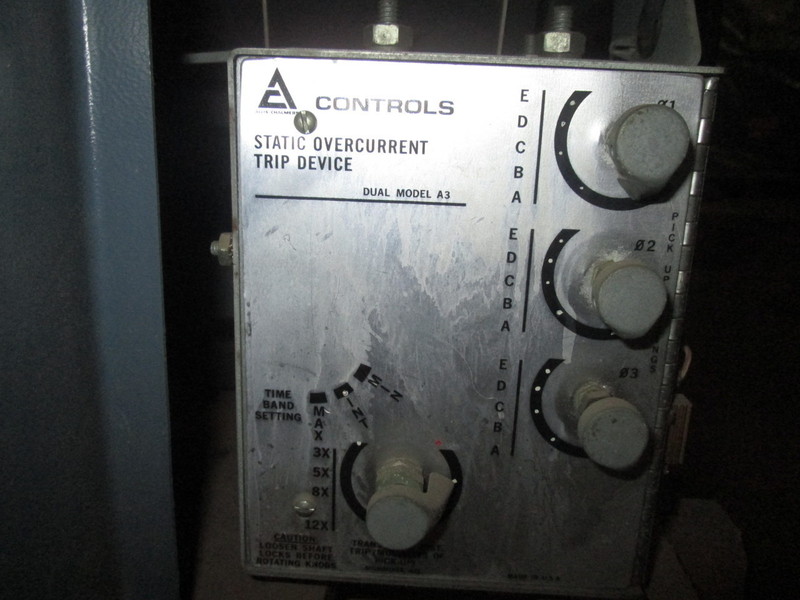 1600 Amps, Allis-Chalmers, LA-1600, electrically operated, manually operated, drawout - Image 6